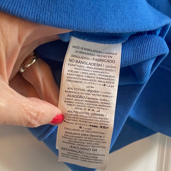 NFL Team Apparel Detroit Lions Football Crewneck Sweatshirt - Picture 6 of 7